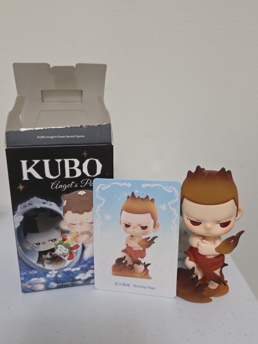Kubo Angel's Poem - Burning Rage Figure Popmart